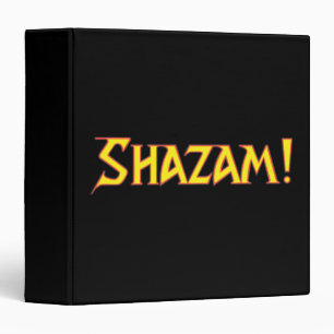 Shazam Logo Yellow/Red Binder