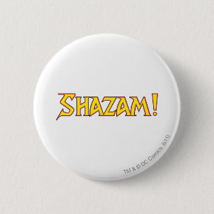 Shazam Logo Yellow/Red Button