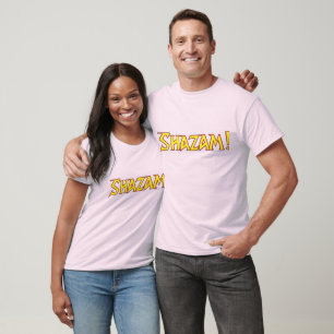 Shazam Logo Yellow/Red T-Shirt