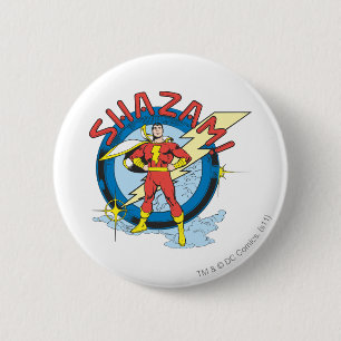 Shazam Pinback Button