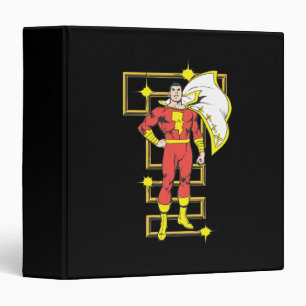 SHAZAM Poses 3 Ring Binder