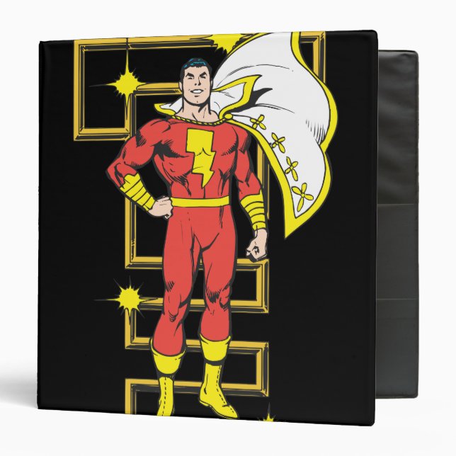 SHAZAM Poses Binder (Front/Inside)