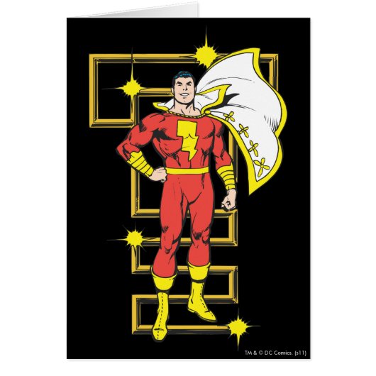 SHAZAM Poses Cards (Front)