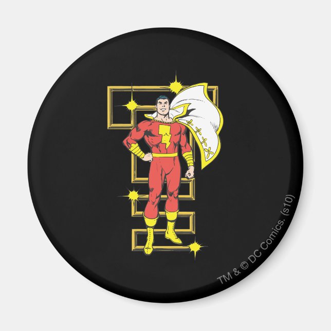 SHAZAM Poses Magnet (Front)