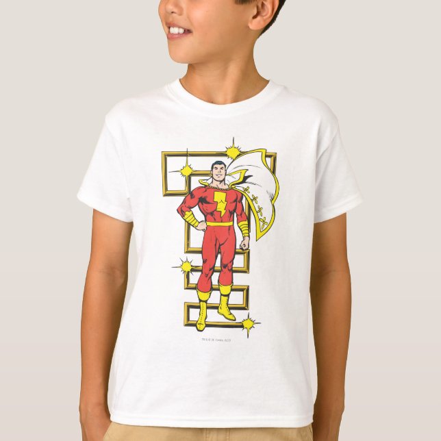 SHAZAM Poses T-Shirt (Front)