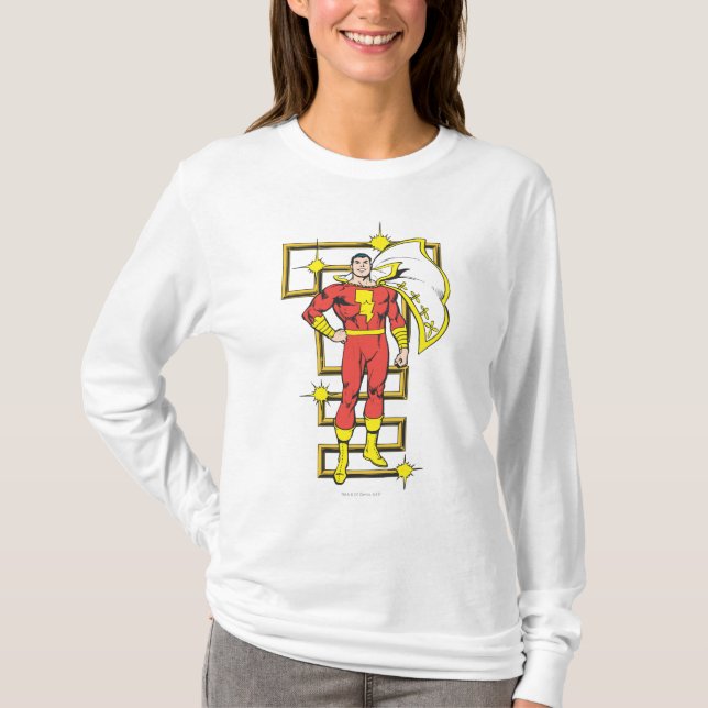 SHAZAM Poses T-Shirt (Front)