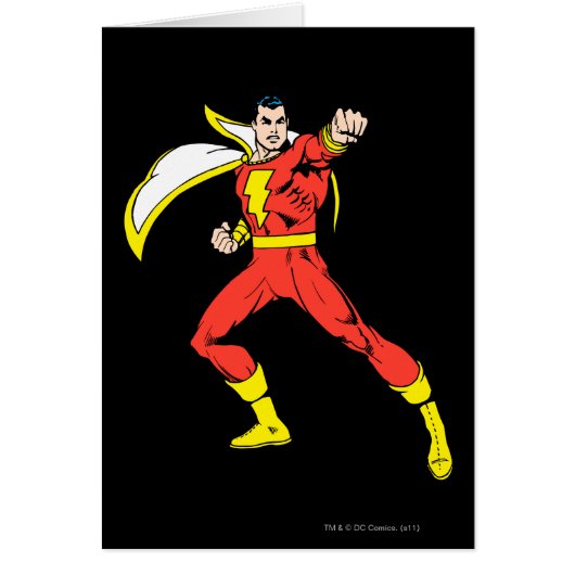 Shazam Ready to Fight Cards (Front)