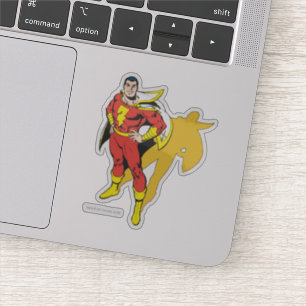 SHAZAM Shadow Sticker