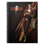 Shazam! | Shazam Blowing Bubble Gum Notebook at Zazzle