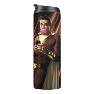 SHAZAM! Shazam Blowing Bubble Gum Thermal Tumbler