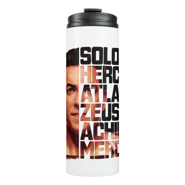 SHAZAM! | Shazam Closeup Acronym Graphic Thermal Tumbler (Front)