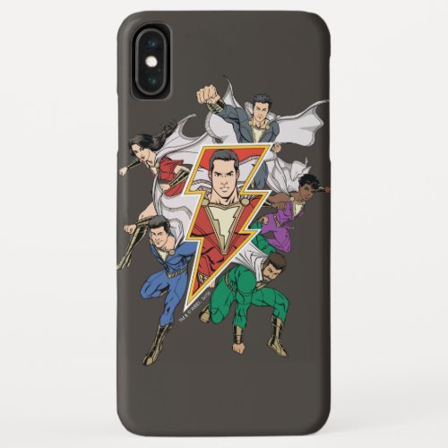 SHAZAM  Shazam Family Graphic iPhone XS Max Case