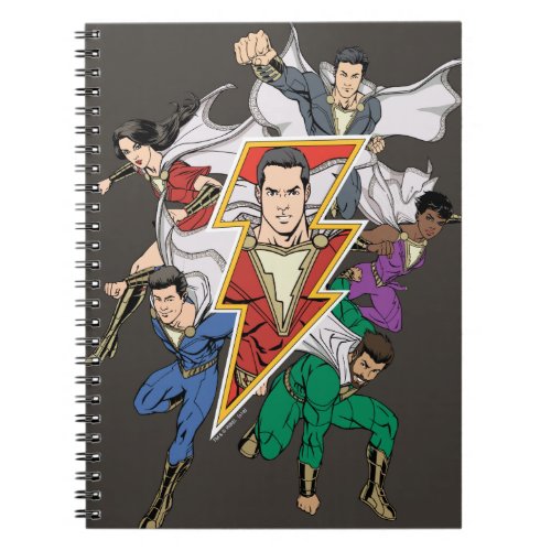 SHAZAM  Shazam Family Graphic Notebook