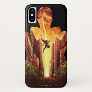 SHAZAM! Shazam Sunset Silhouette iPhone X Case