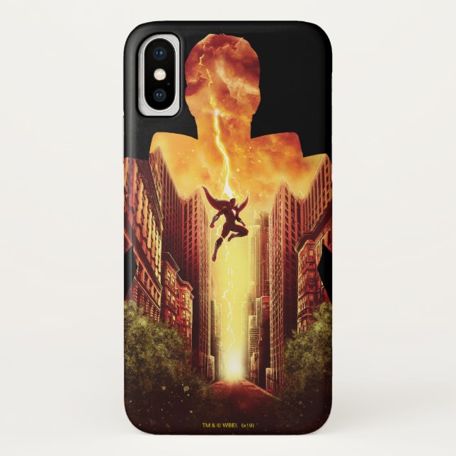 SHAZAM! | Shazam Sunset Silhouette Case-Mate iPhone Case (Back)