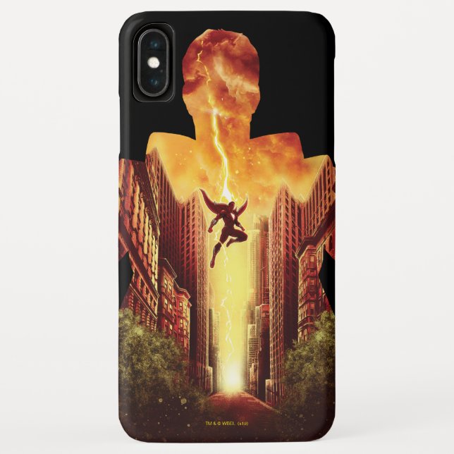SHAZAM! | Shazam Sunset Silhouette Case-Mate iPhone Case (Back)