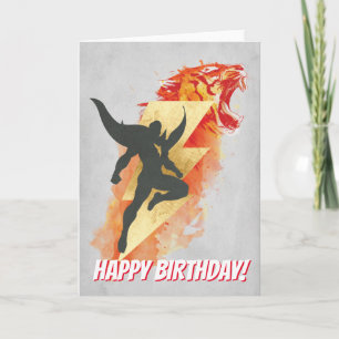 SHAZAM! Shazam Tiger & Lightning Graphic Card