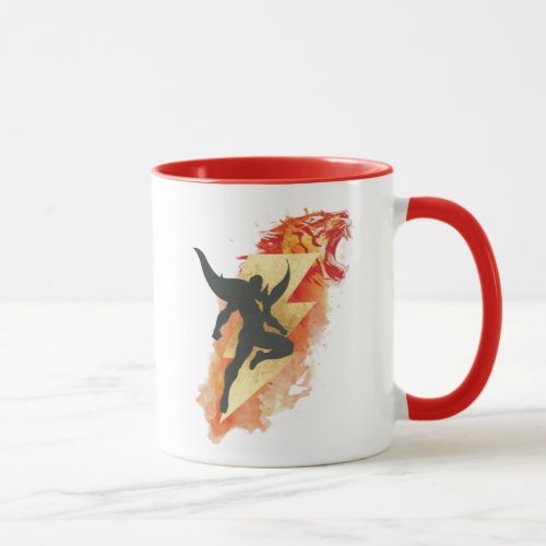 SHAZAM  Shazam Tiger  Lightning Graphic Mug