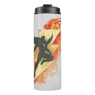 SHAZAM! Shazam Tiger & Lightning Graphic Thermal Tumbler