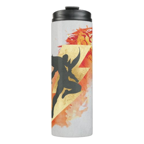 SHAZAM  Shazam Tiger  Lightning Graphic Thermal Tumbler