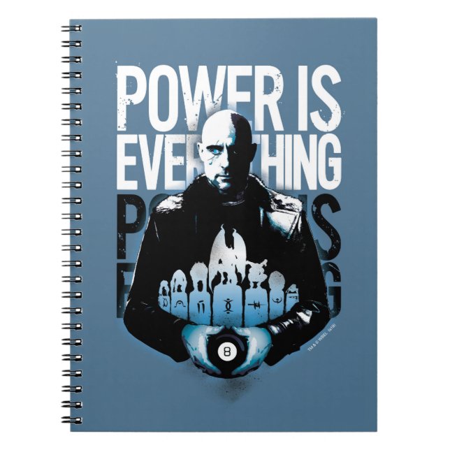 SHAZAM! | Sivana "Power Is Everything" Notebook (Front)