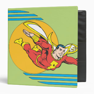SHAZAM Soars 3 Ring Binder