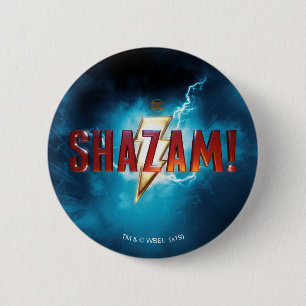 SHAZAM!   Theatrical Logo Button