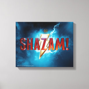 SHAZAM!   Theatrical Logo Canvas Print