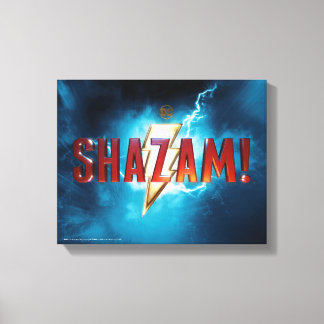 SHAZAM! | Theatrical Logo Canvas Print