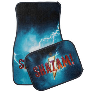 SHAZAM! Theatrical Logo Car Floor Mat