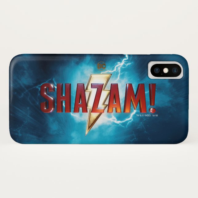 SHAZAM! | Theatrical Logo Case-Mate iPhone Case (Back (Horizontal))