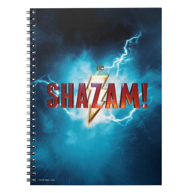 SHAZAM! | Theatrical Logo Notebook (Front)