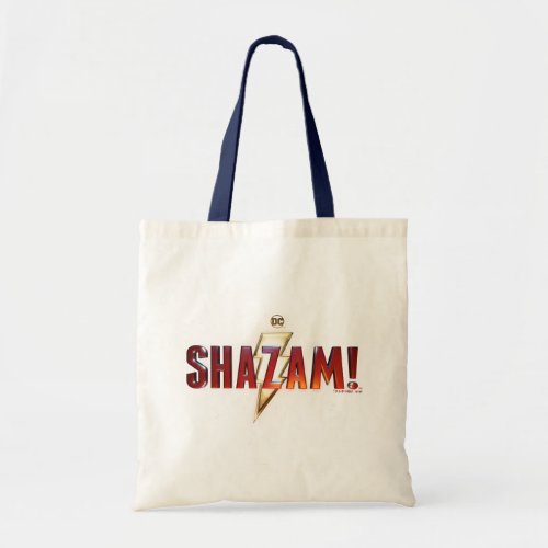 SHAZAM  Theatrical Logo Tote Bag