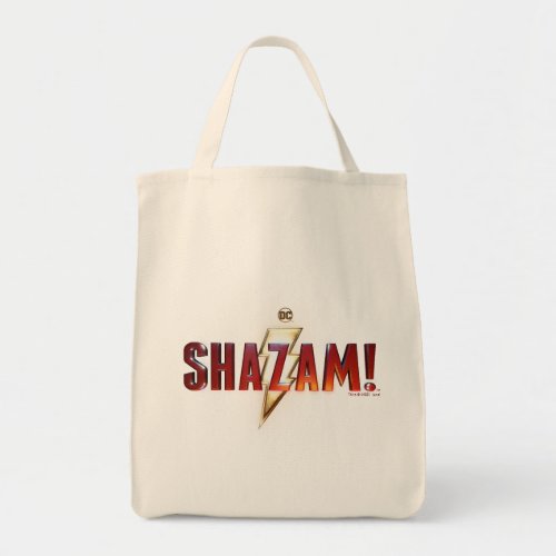 SHAZAM  Theatrical Logo Tote Bag