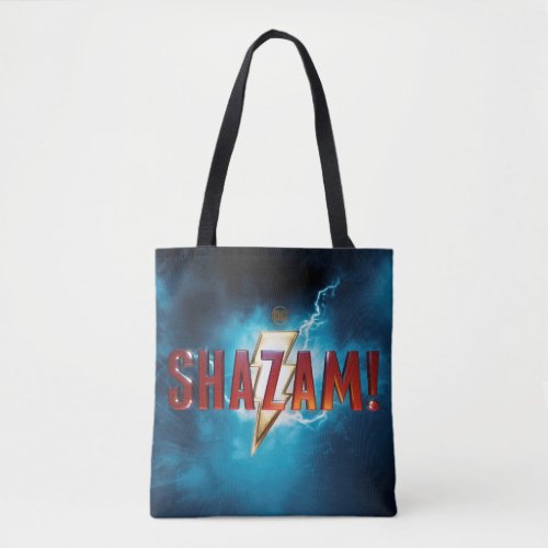 SHAZAM  Theatrical Logo Tote Bag