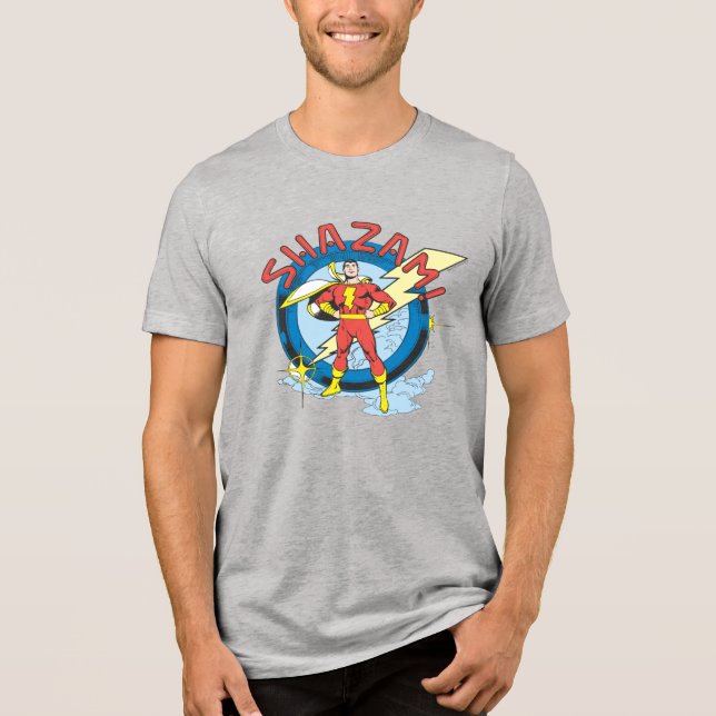 Shazam Tri-Blend Shirt (Front)
