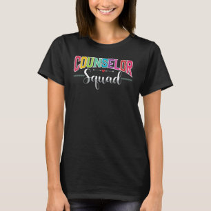 Shcool Counselor Squad Back to School Appreciation T-Shirt