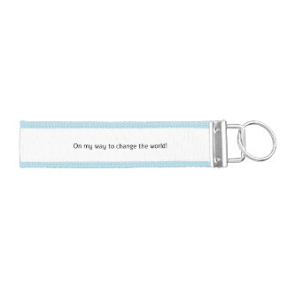 SHDS Change the World Wrist Keychain