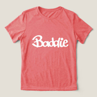 She a Baddie Tri-Blend Shirt