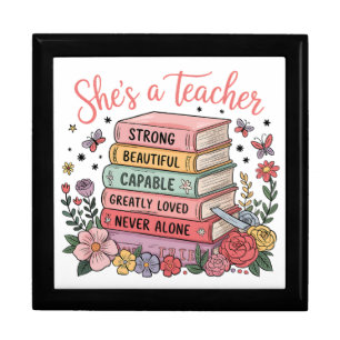 She a Teacher Gift Box