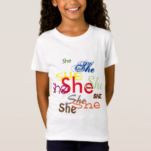 She All Over T-Shirt