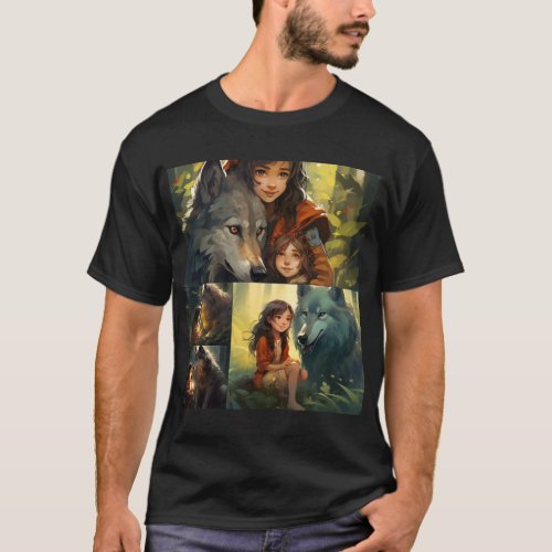 She and the wolf T_Shirt