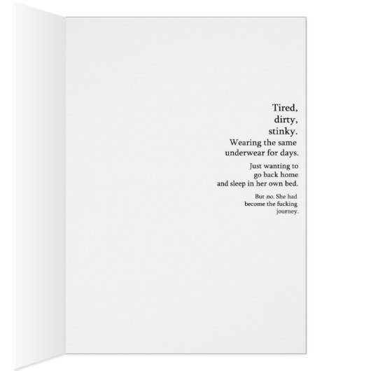 She Became the Journey (Inside (Right))