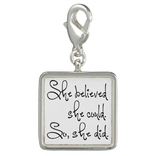 She Believed She Could So She Did