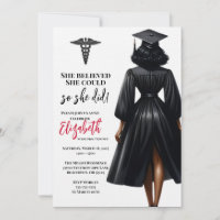 She Believed She Could So She Did Graduation