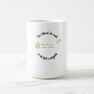 She Believed She Could So She Had a Margarita Color Morph Mug