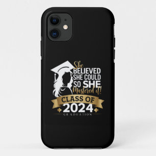 She Believed She Could So She Mastered It 2024 iPhone 11 Case