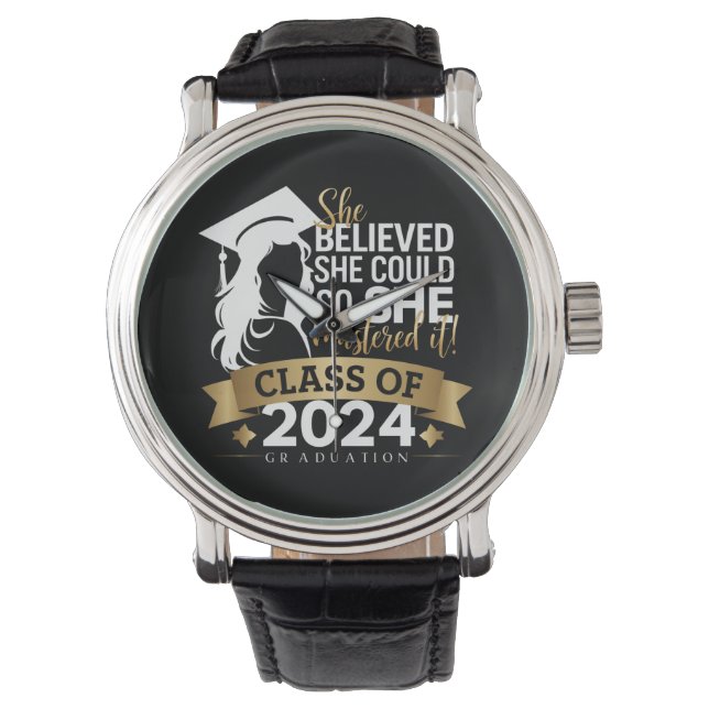 She Believed She Could So She Mastered It 2024 Watch (Front)