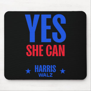 She Can 2024 Election President Kamala Harris 1  Mouse Pad