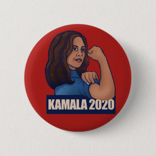 She can do it KAMALA 2020 Vote Kamala Harris Button